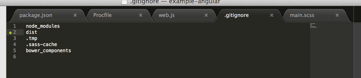 Git Ignore
