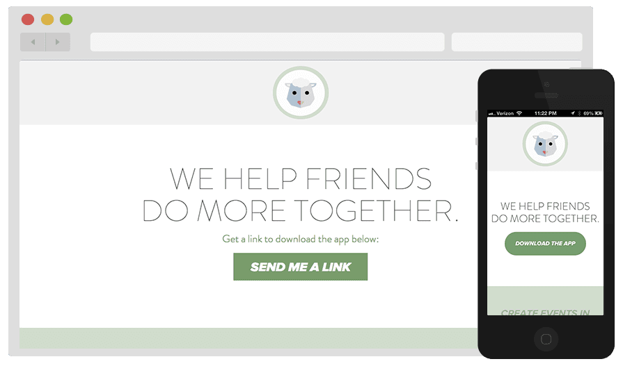 Orginal Flock Landing Pages
