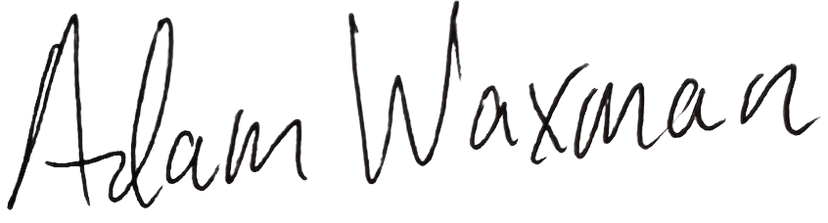 Adam Waxman signature