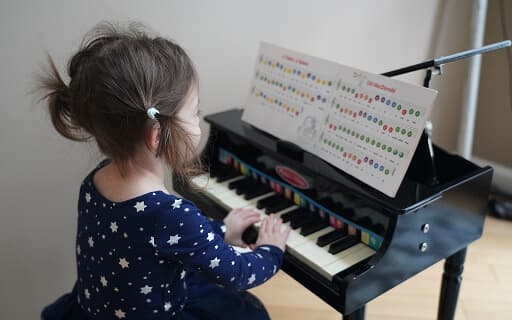 Our little piano maestro